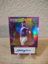 2022 Leaf Vivid Gabriel Hughes Purple Auto XRC /5