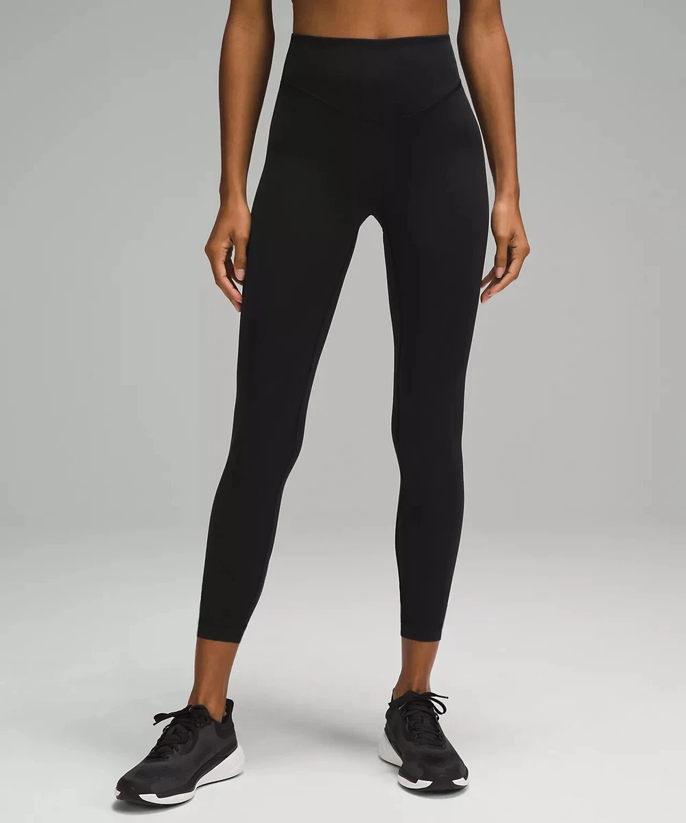 lululemon Wunder Under SmoothCover High-Rise Tight 25 Black Size 10 NWT