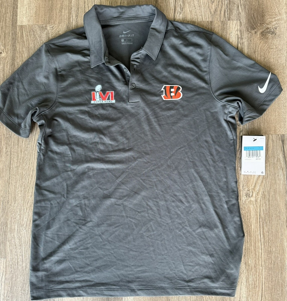 bengals nike polo