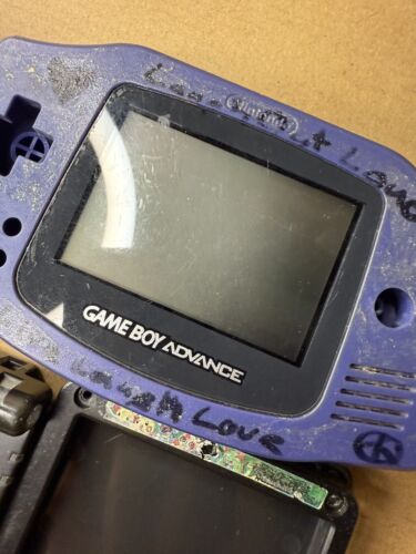 Gameboy Advance Shell And Screen Lot NO MOTHERBOARD - Picture 3 of 4