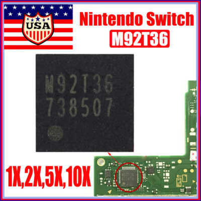Lot OEM Power Charger Control M92T36 IC Chip Motherboard For Nintendo  Switch NS