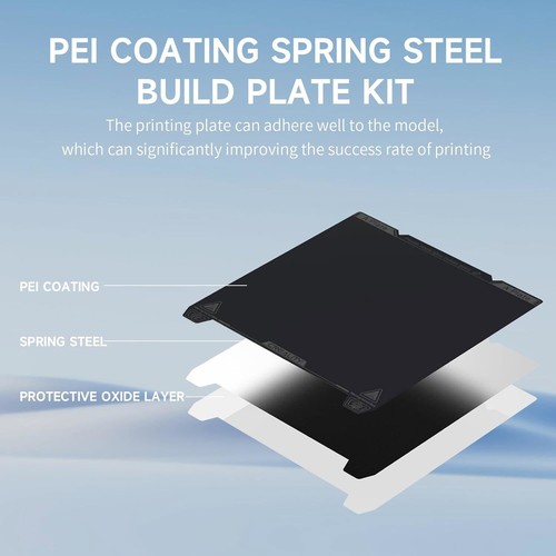 Creality K1 Build Plate Smooth PEI Sheet 235x235mm Removable Magnetic - Bild 3 von 7