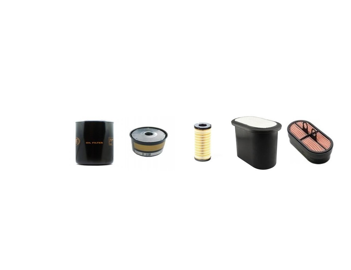 Filter Kit Fits TEREX TLB 840 Air Oil Fuel w/Perkins 1104