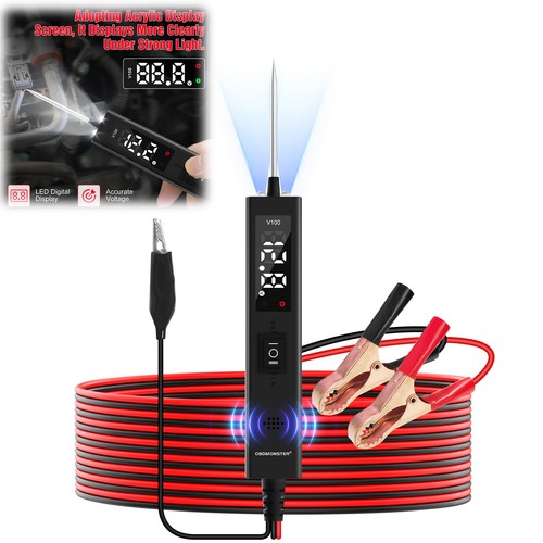 8-32V Car Auto Digital Power Probe Circuit Electrical Tester Test Device System - 第 1/10 張圖片