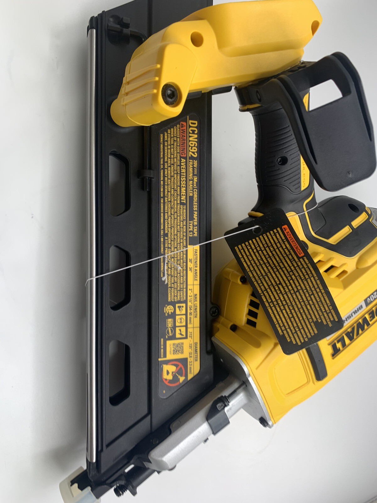 DEWALT DCN692M1 20V MAX Cordless Framing Nailer 885911348843 eBay