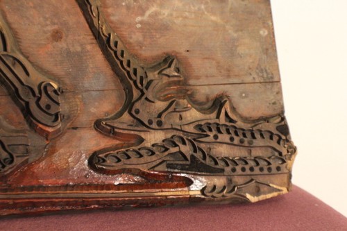 Sello antiguo, para tela camello beduino textiles Wood Print Block barroco * 2643 - Imagen 4 de 8