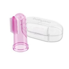 Babyono silicone finger toothbrush with box