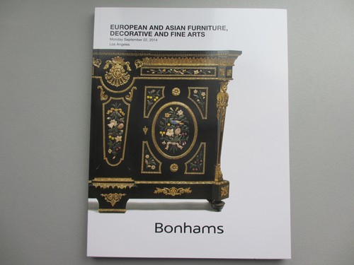 European & Asian Furniture, Decorative & Fine Arts. Bonhams. LA. 22 Septemb 2014 - 第 1/11 張圖片