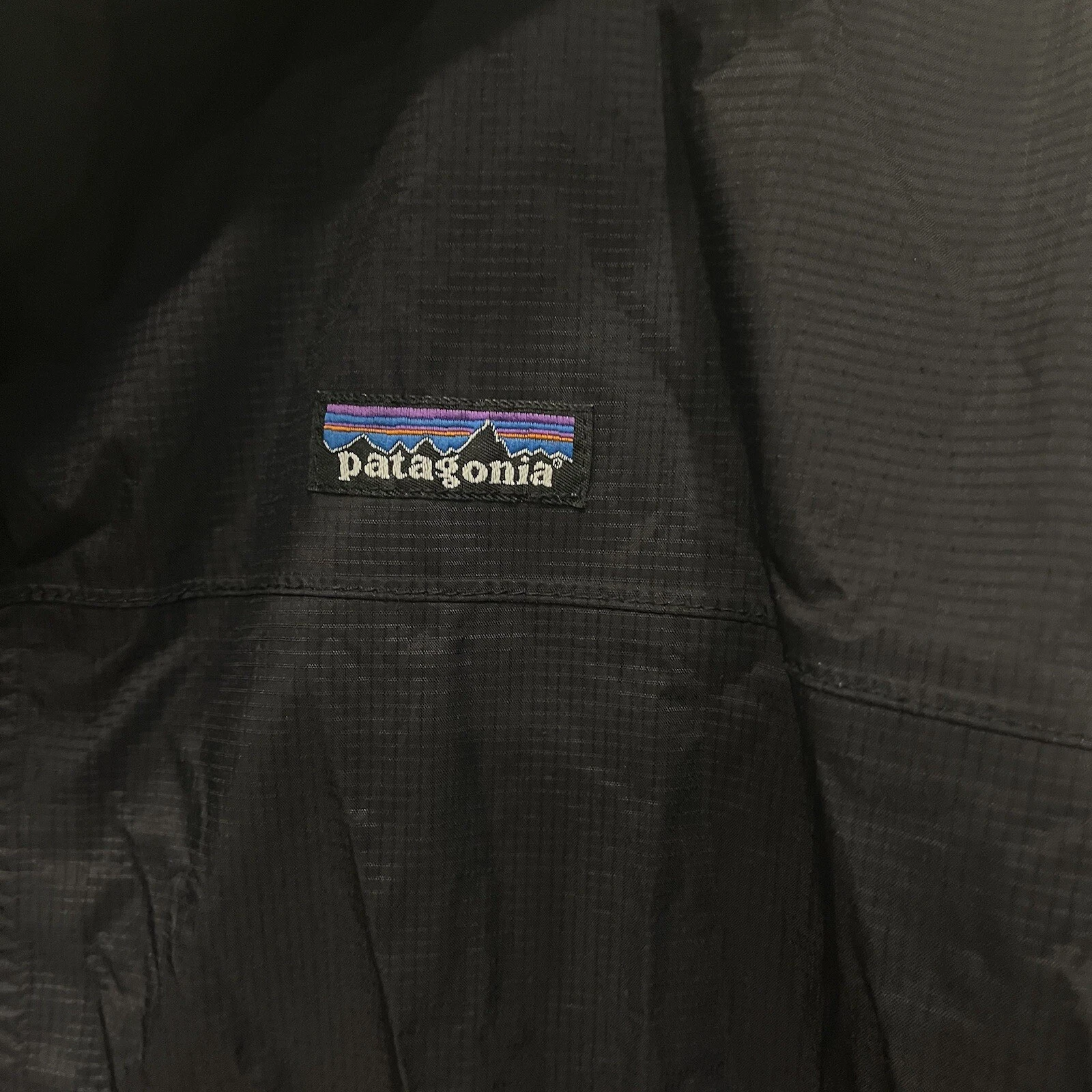patagonia houdini hooded windbreaker hiking 90's ski jacket