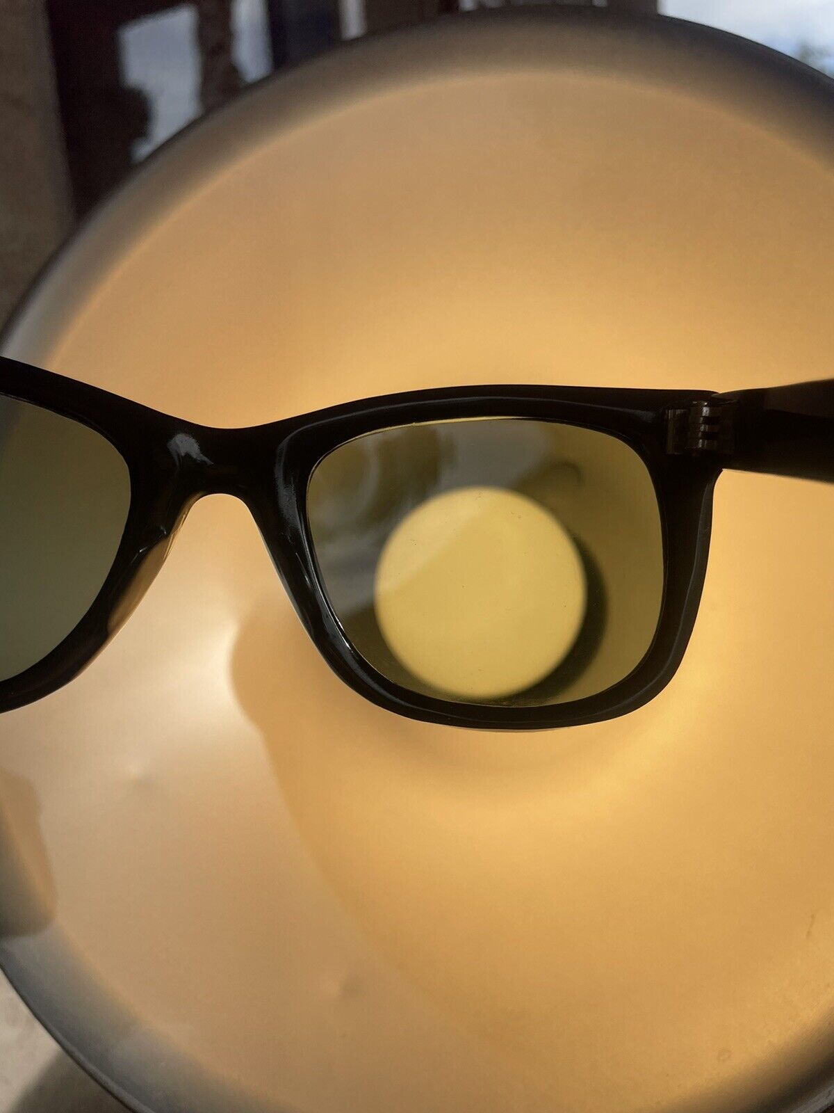 Foster Grant Sunglasses Black Horned Rimmed Vinta… - image 14