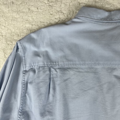 Tommy Bahama Mens Large Cotton Silk Sky Blue Golf Polo Shirt Soft Smooth Casual - Picture 15 of 16