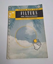 EASTMAN KODAK COMPANY KODAK DATA BOOK BOOKLET FILTERS  POLA SCREENS 1952