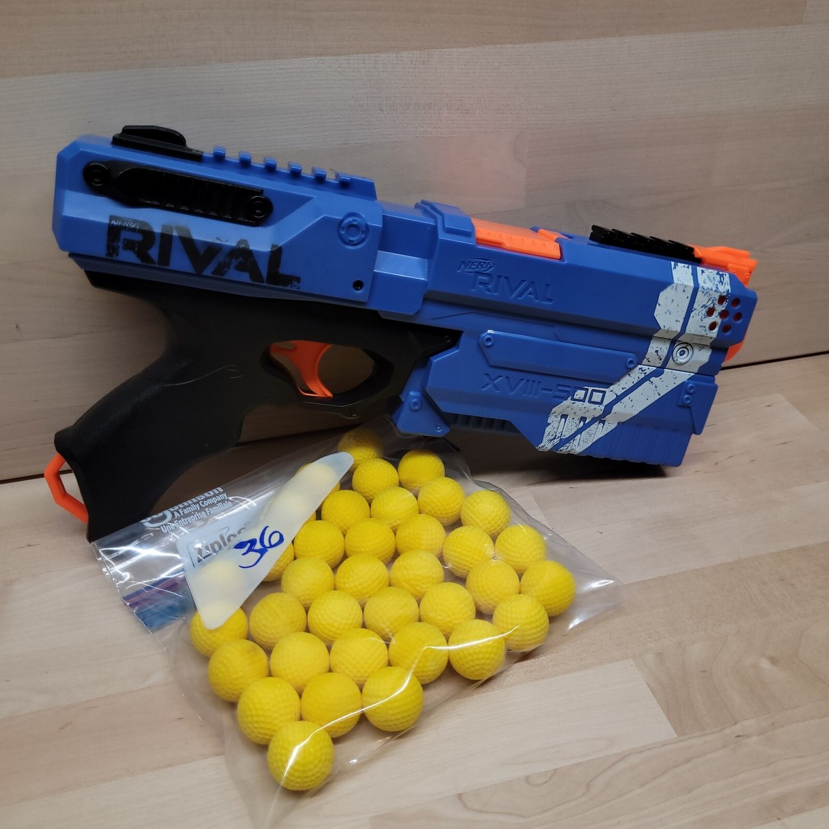 Nerf Rival Kronos XVIII-500 Phantom Corps Edition w/36 Rounds Blue