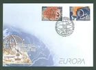 Russia AC19 Belarus FDC 2009 2v Space Astronomy