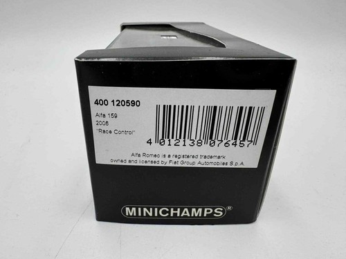 DIE CAST 1/43 " ALFA ROMEO 159 2006 RACE CONTROL " (400 120590) MINICHAMPS - Picture 2 of 2