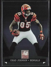 2011 Donruss Elite 22 Chad Johnson Cincinnati Bengals Football Card