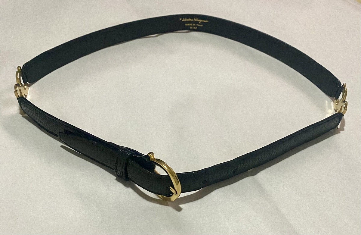Salvatore Ferragamo Leather double Gancini belt vintage Ferragamo Men main image 4