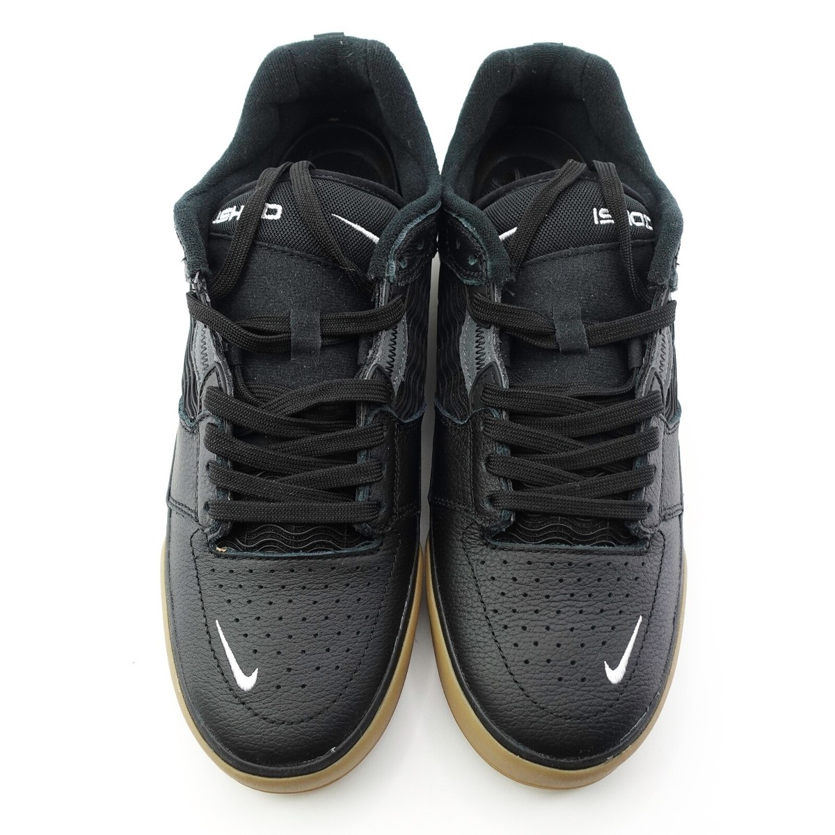 Nike SB Ishod Wair Premium Black Grey Gum Shoes Mens Size 