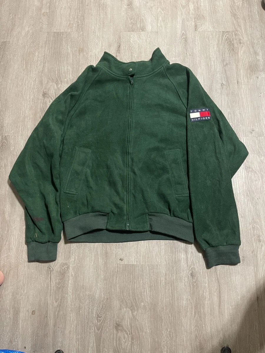 Tommy hilfiger sweatshirt deals green