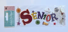 Jolee's High School Senior Scrapbooking Title Stickers
