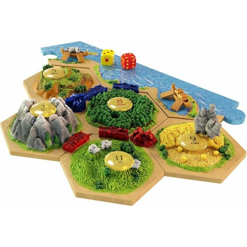 CATAN 3D Deluxe Board Game - Picture 2 of 2