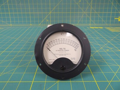 Hickok 49XR Voltmeter -Measures Alternating Current Rectifier Type 0-150V 4.5''