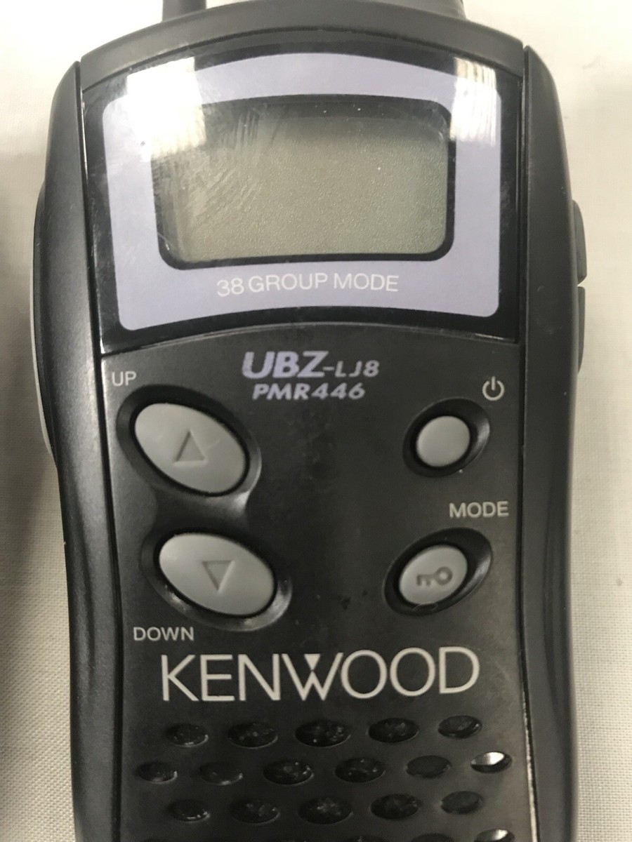 Kenwood UBZ-LJ9 SET Paire de walkies utilisation libre PMR446