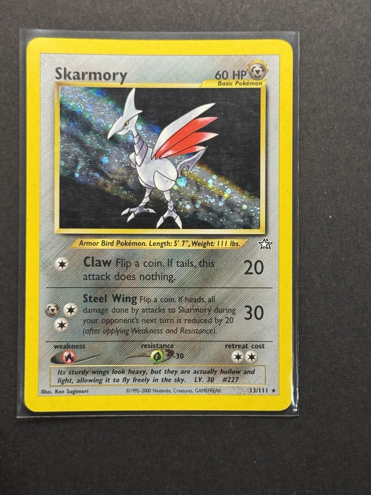 Skarmory 13/111 Neo Genesis Holo