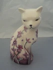 Old Tupton Ware Lavender Ceramic Cat Figurine/Statue * New in Gift Box *