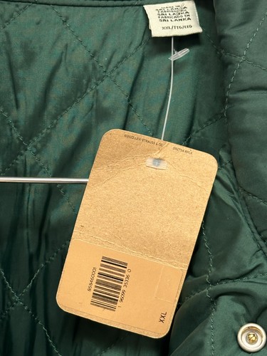 NUEVA XXL Chaqueta de Camionero Burbuja Reversible Levi's Extra Grande Verde 2XL - Imagen 2 de 9