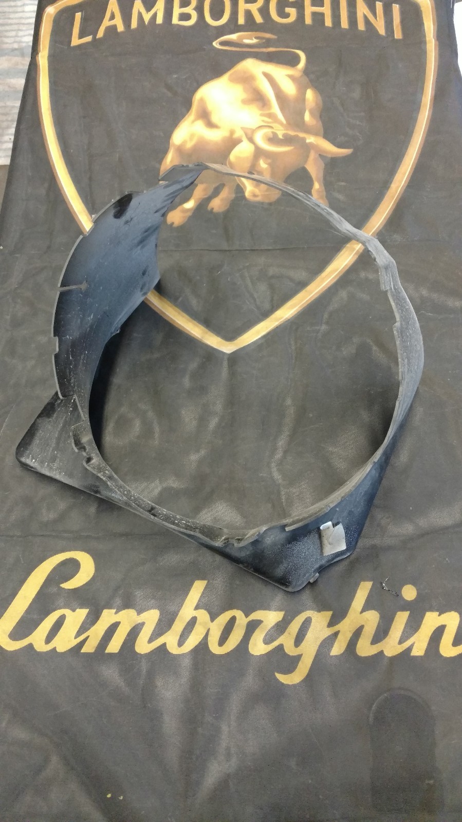 LAMBORGHINI GALLARDO FRONT LEFT DRIVER SIDE RADIATOR AIR DUCT OEM 400807027
