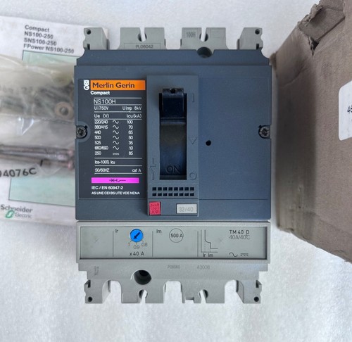 Merlin Gerin NS100HCircuit Breaker NS100H/29004-TM40D / 29033 - Picture 9 of 10