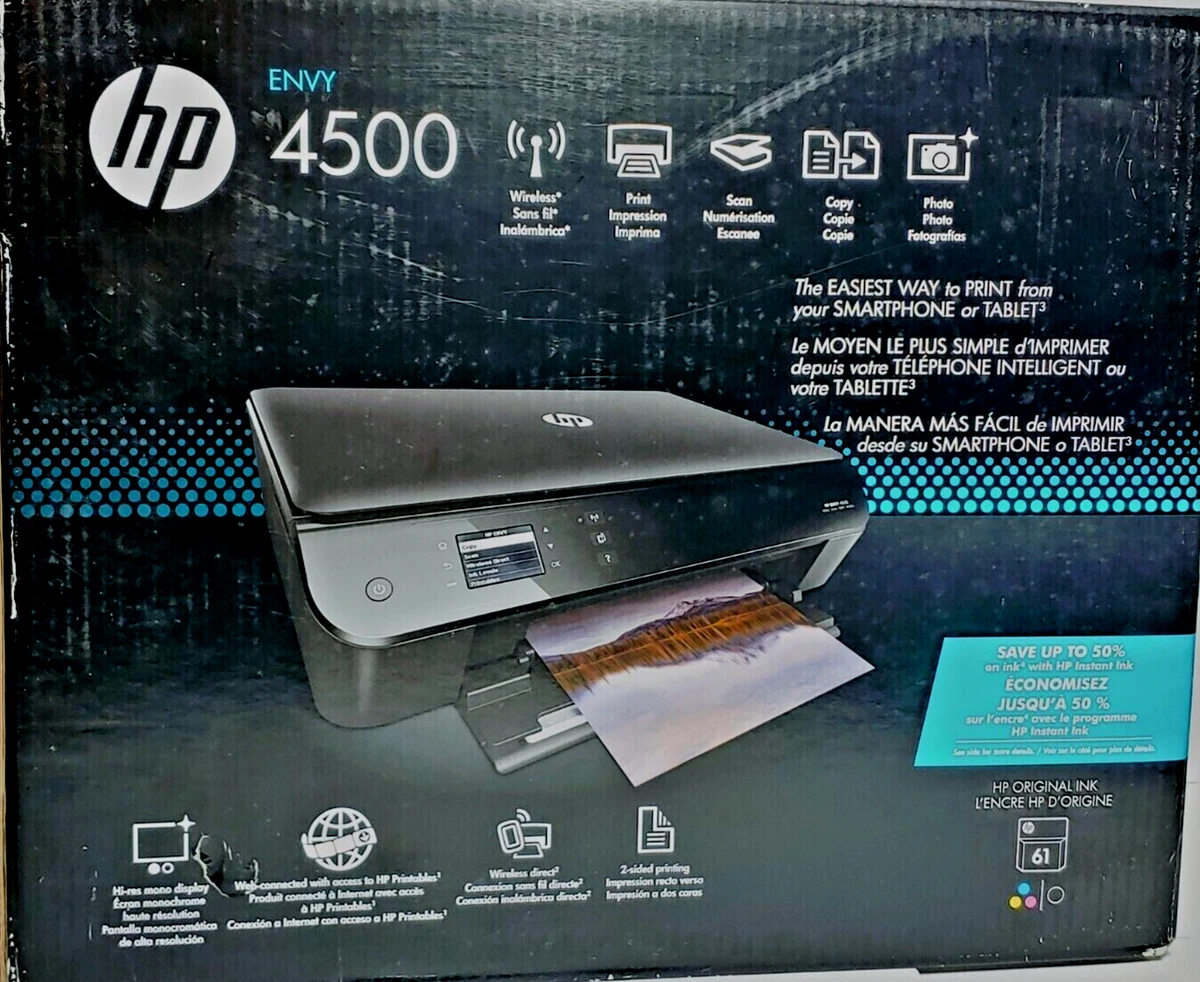Hp envy 4500 online inkjet