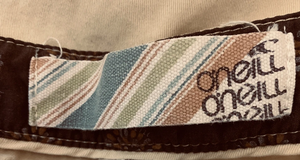  Женские желтые шорты-бермуды O'Neill 9 плоские спереди для длинных прогулок  - Изображение 3 из 4