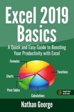 Excel 2019 Basics: A Quick and Easy Guide to Boosting Your Productiv - VERY GOOD