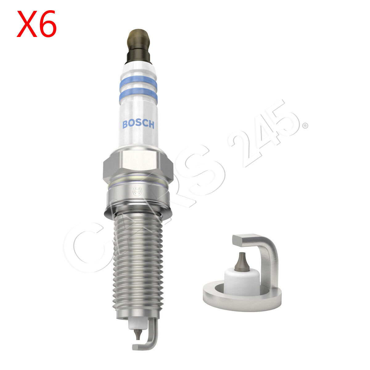 BOSCH X6 Spark Plug For CHERY A3 CITROEN C3 DS PEUGEOT TOYOTA 09-21 0242129525