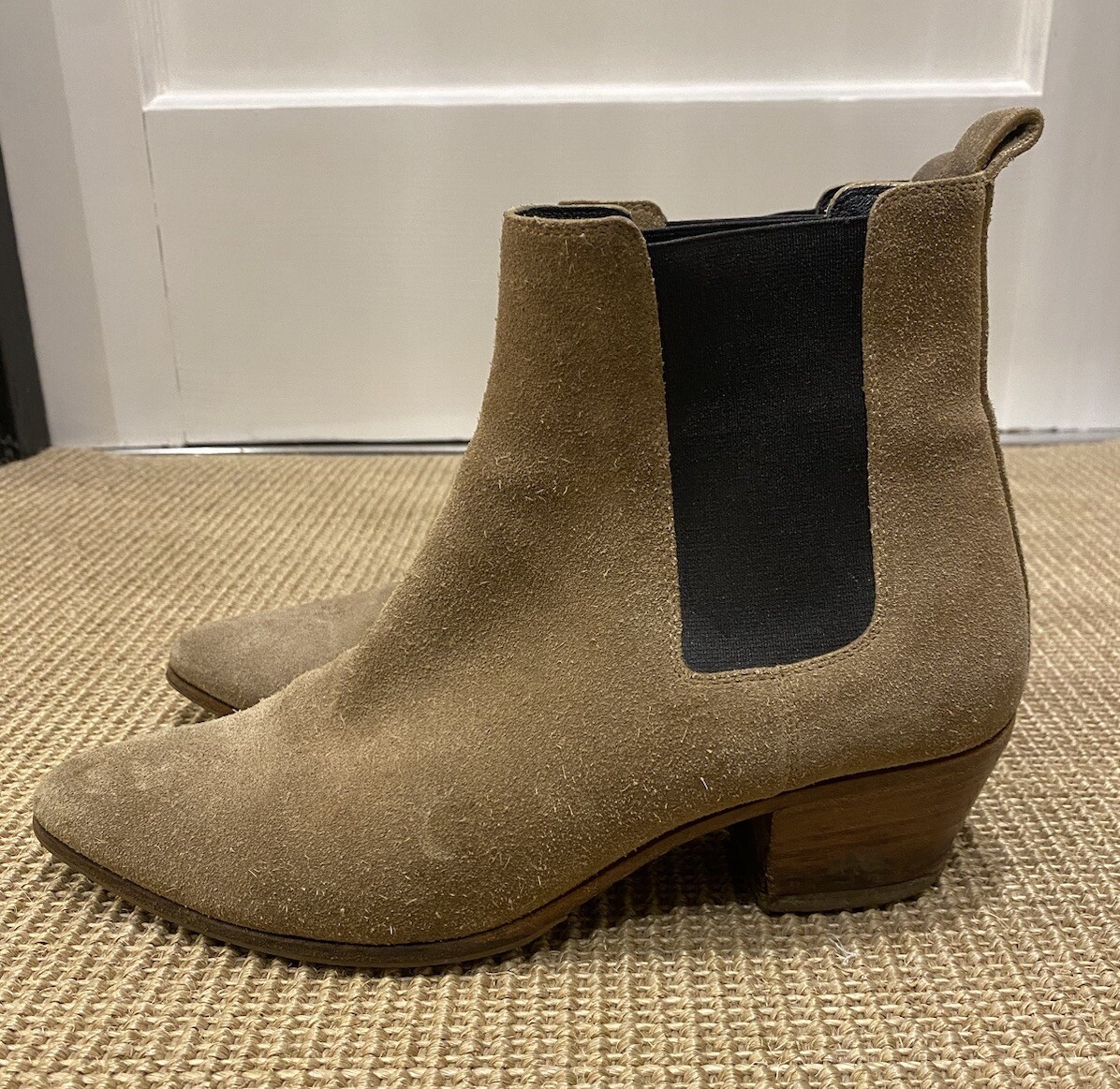 Stivaletti Saint Laurent scamosciati UK 5