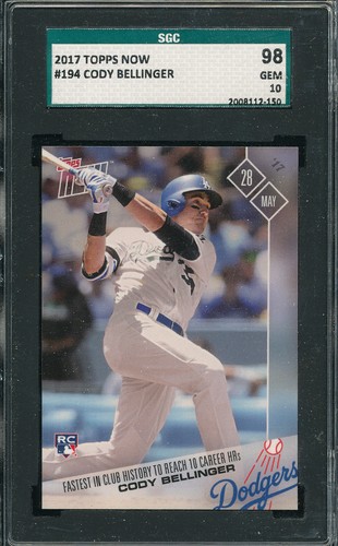 2017 Topps Now 194 Cody Bellinger
