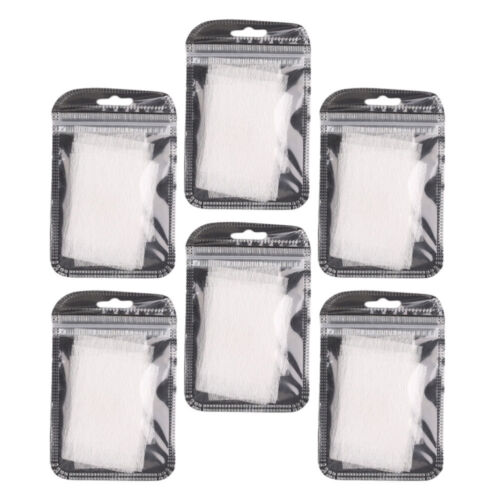 60 Pcs Nail Silk Fiberglass Silk Fiber Nails Portable Nail Fiber