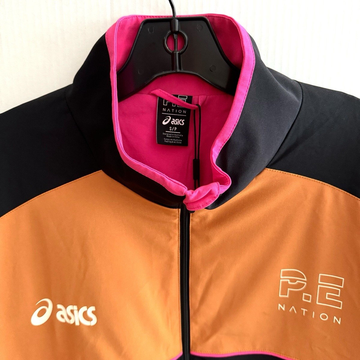 P.E. Nation X Asics Jacket Women's Colorblock Sequence Zip P.E. Nation X Asics Jacket Women's Colorblock Sequence Zip