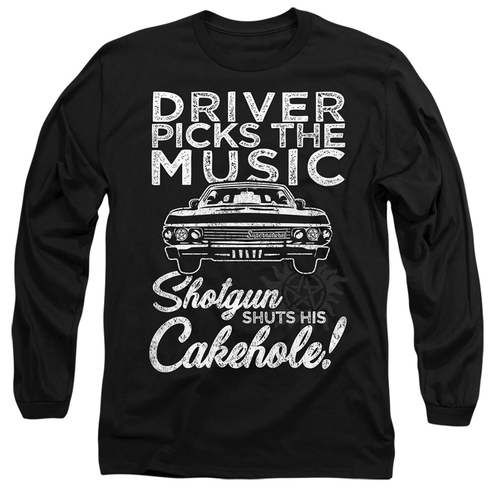 Supernatural Cakehole T-Shirt Adult Supernatural Cakehole T-Shirt Adult