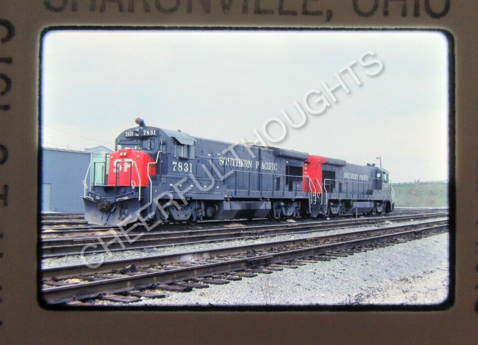 Original '79 Kodachrome Slide SP Southern Pacific 7831 B30-7