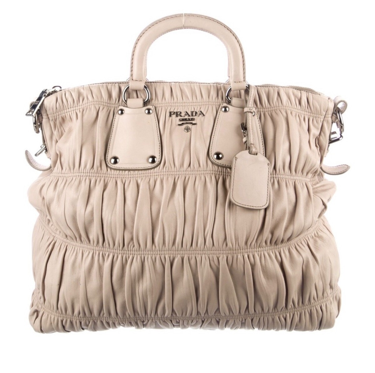 Prada Capretto Gaufre Satchel | eBay