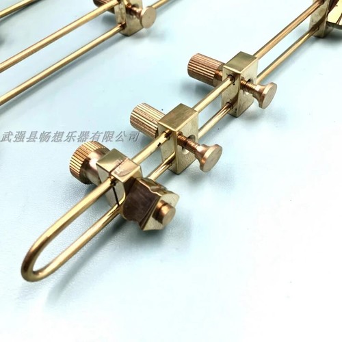 Abrazadera de reparación de grietas de placa trasera superior de violín viola de latón fuerte, herramientas de reparación Luthier - Imagen 3 de 3