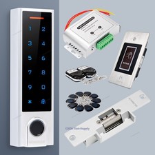 HOMSECUR Weatherproof WIFI Fingerprint RFID Access Control Set Lock APP Unlock
