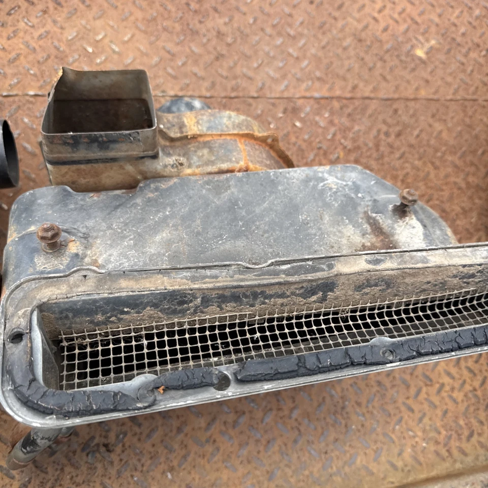 1964 - 1966 雪佛兰卡车发动机隔层豪华加热器盒进出完整 — 第 3/4 张图片