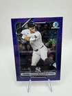 Topps 2025 Bowman Purple Mojo Refractor Aaron Judge Yankees #99 Card