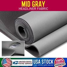 Headliner Upholstery Fabric 1/8" Foam Backed Boat Auto Replacement Material 60"
