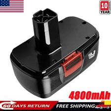 For Craftsman C3 19.2V 4800mAh Ni-MH Battery Compatible with 130279005 11376 Dri