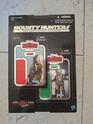 Star Wars Vintage Collection Bounty Hunters 30th Anniv TESB EXCLUSIVE SELTEN